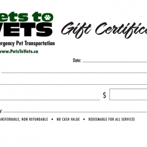Pets To Vets Gift Card